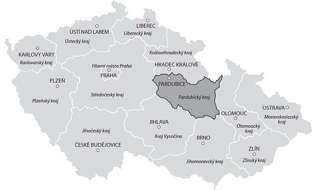 cenová mapa pardubice Ceny pozemků Pardubice cenová mapa pardubice