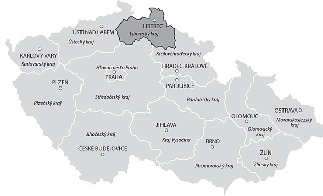 Cenová mapa pozemků – vývoj skutečných reálných cen v Libereckém kraji