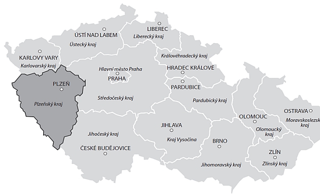 Cenová mapa pozemků – vývoj skutečných reálných cen v Plzeňském kraji